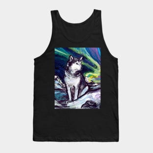 Malamute Night Tank Top